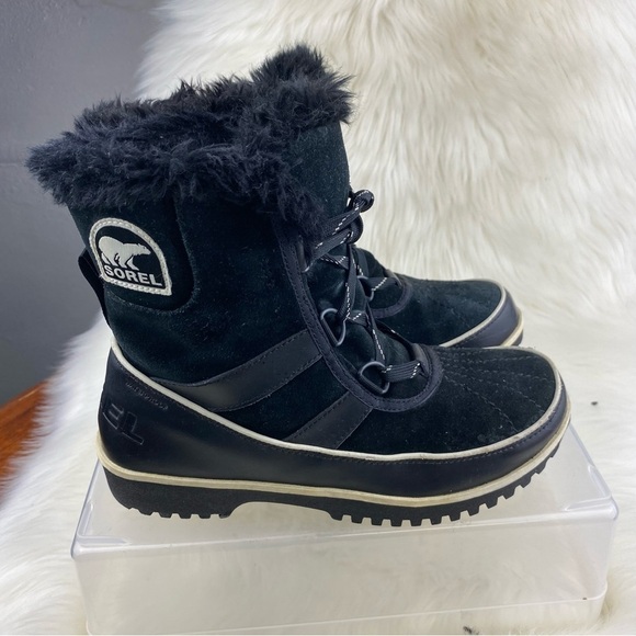 SOREL TIVOLI ll MID CALF FAUX FUR WOMAN BOOTS SIZE 7 - Picture 2 of 12